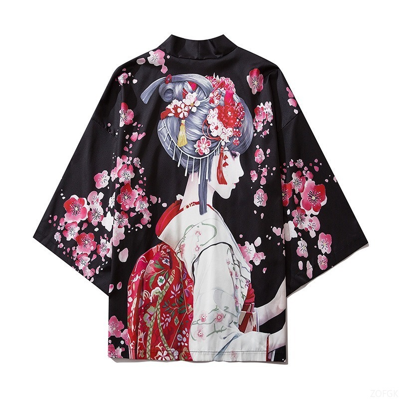 Kimono Cape imprimée Harajuku  - Sewing V avis et prix