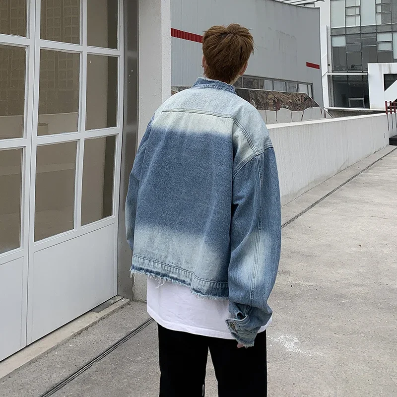 Veste en jean déchirée style h - Sewing Jackets avis et prix