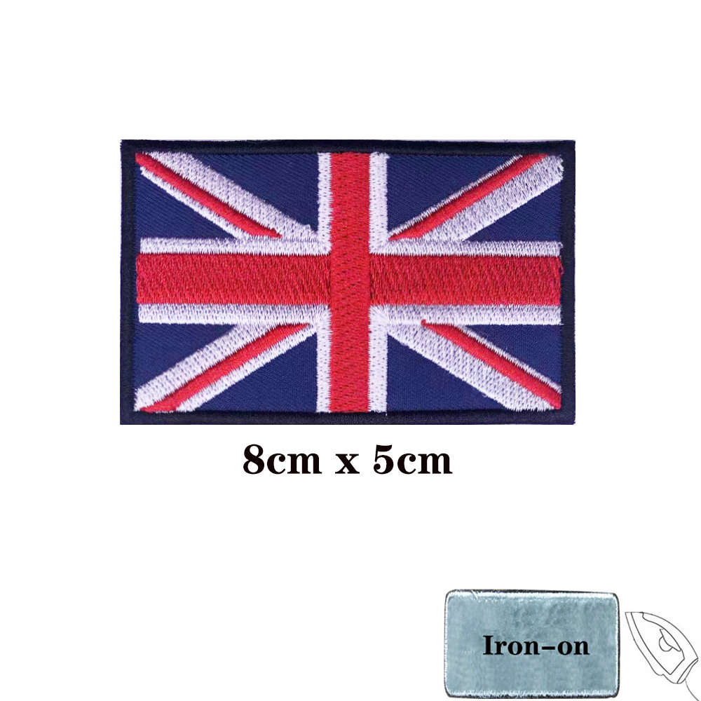 Patchs drapeau britannique bri - Velcro Sew On avis et prix