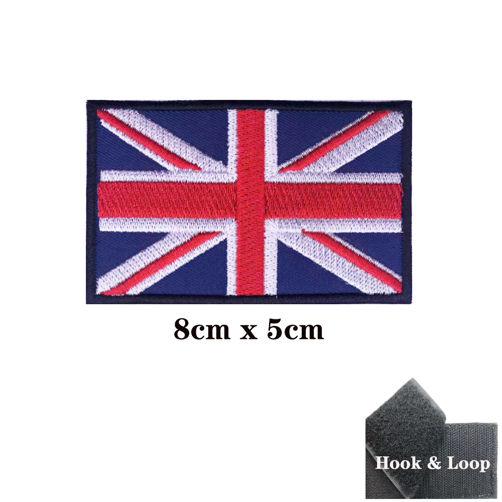 Patchs drapeau britannique bri - Velcro Sew On avis et prix