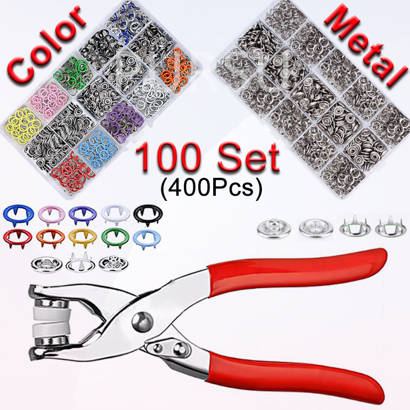 100 ensembles de pinces à pres - Snap Button Plier avis et prix