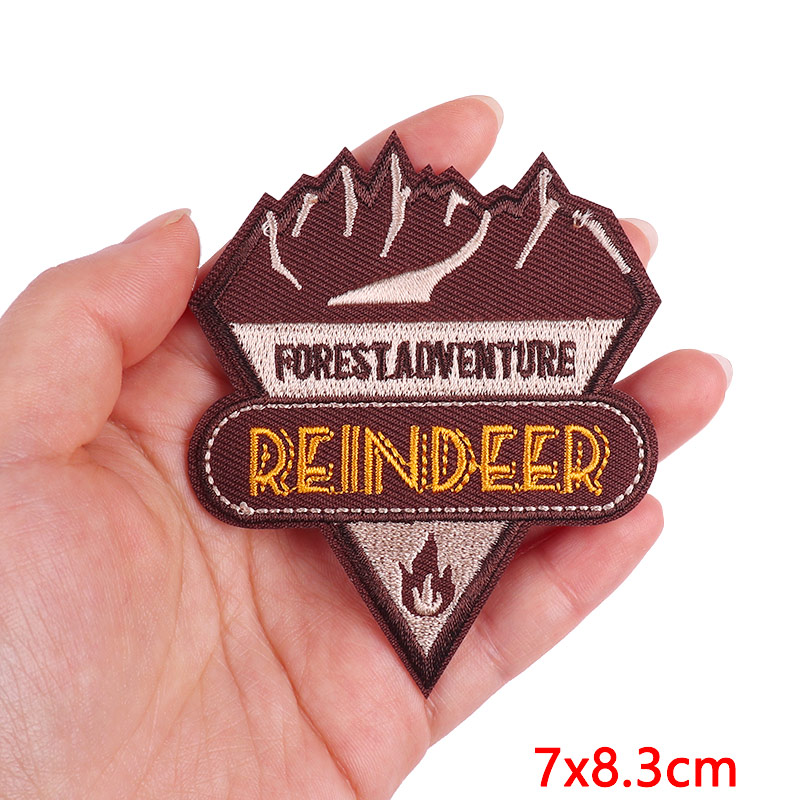 Patch brodé d'aventure de Camp - Velcro Sew On avis et prix