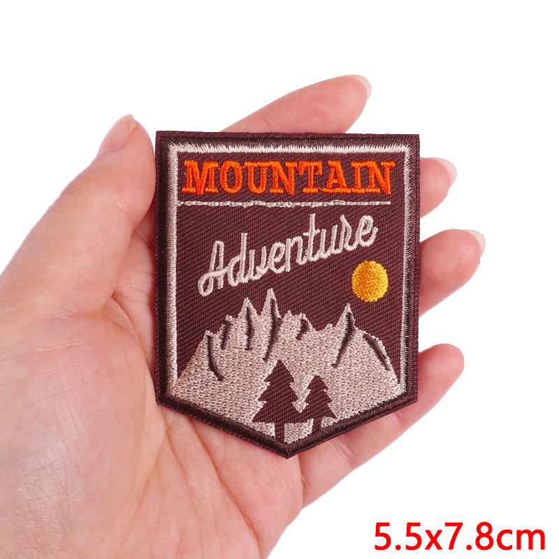 Patch brodé d'aventure de Camp - Velcro Sew On avis et prix