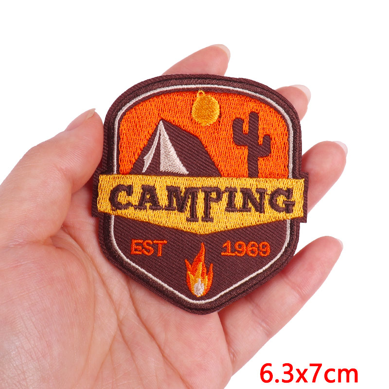 Patch brodé d'aventure de Camp - Velcro Sew On avis et prix
