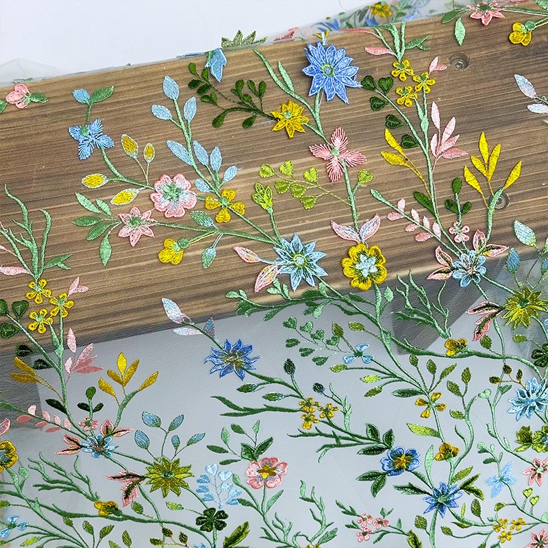 Tissu en dentelle de tulle bro - Textile And Sewing Supply avis et prix