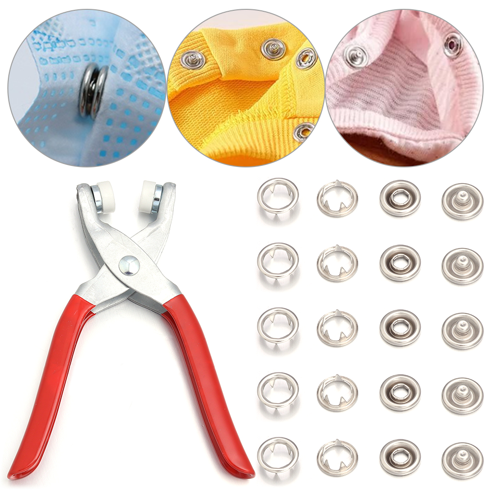 50 ensembles de boutons-pressi - Snap Button Plier avis et prix