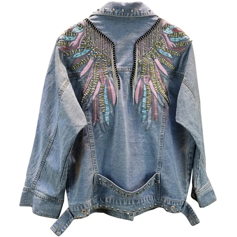 Nouvelle Veste en Jean Femme à - Sewing Jackets avis et prix