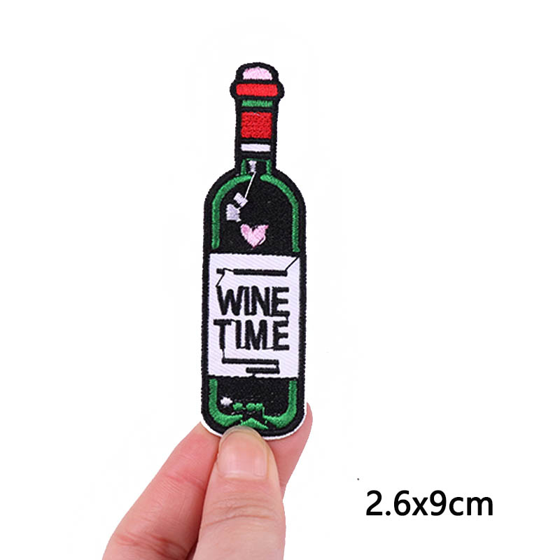 Patchs de temps de vin sur vêt - Velcro Sew On avis et prix