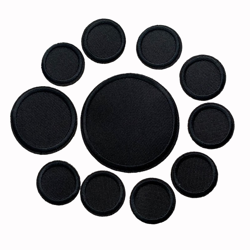 Patchs ronds noirs pour vêteme - Velcro Sew On avis et prix