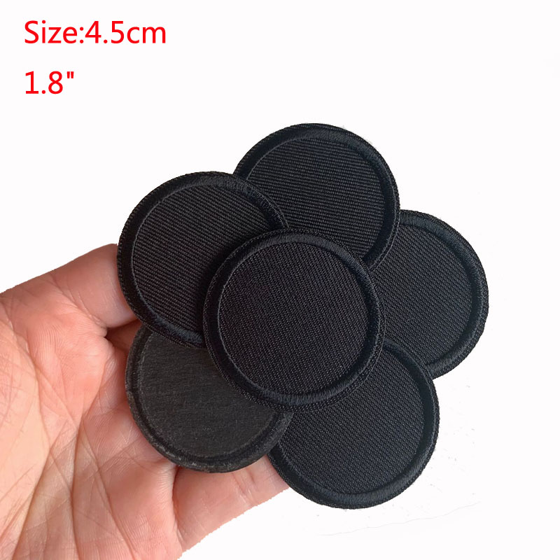 Patchs ronds noirs pour vêteme - Velcro Sew On avis et prix