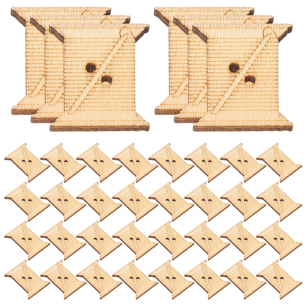 100 bobines en bois pour fil à - Bobbin Organizer Box avis et prix