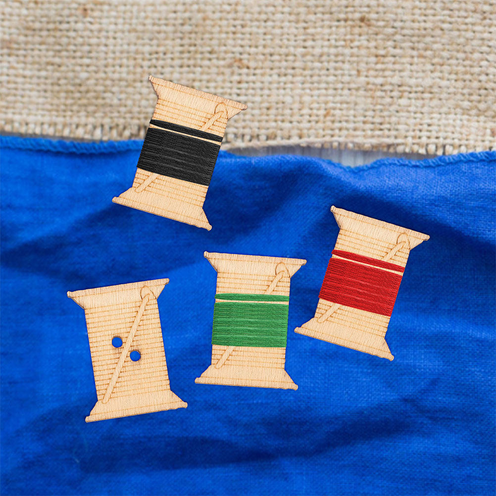 100 bobines en bois pour fil à - Bobbin Organizer Box avis et prix