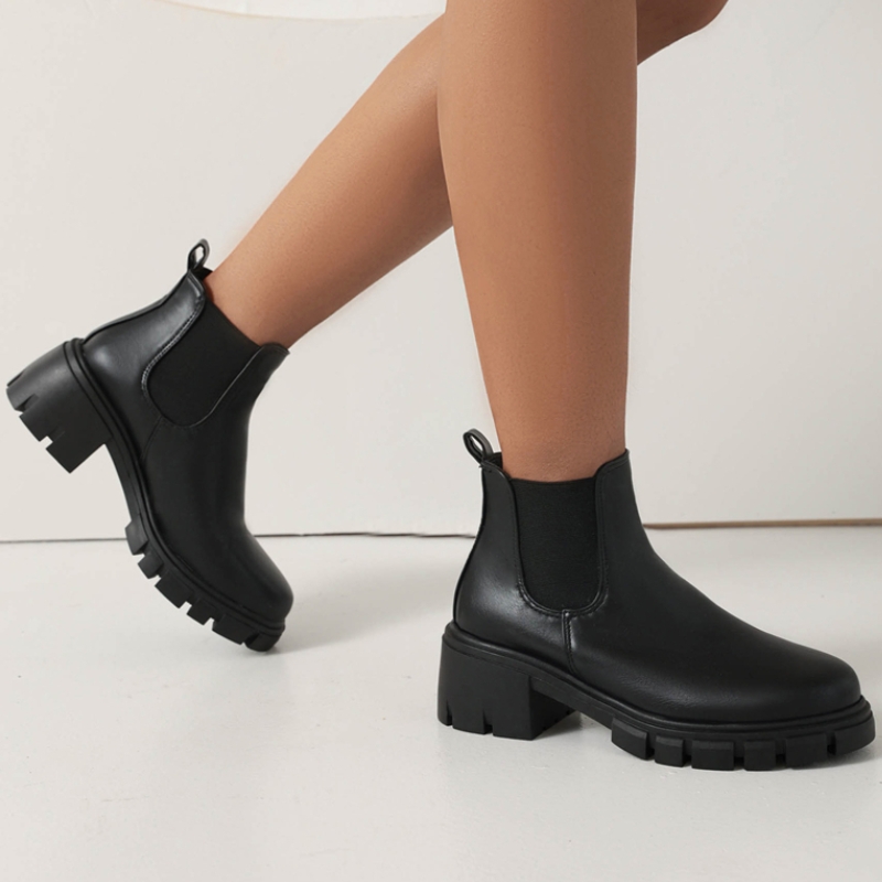 Bottines noires pour femmes, c - Sewing Fleece avis et prix