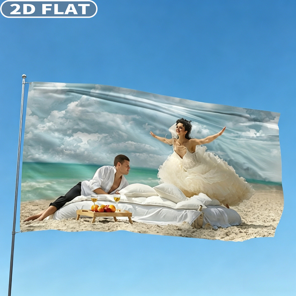 1 drapeau plat 2D personnalisé - Sewing Custom avis et prix