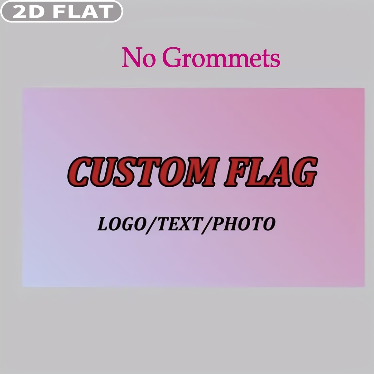 1 drapeau plat 2D personnalisé - Sewing Custom avis et prix