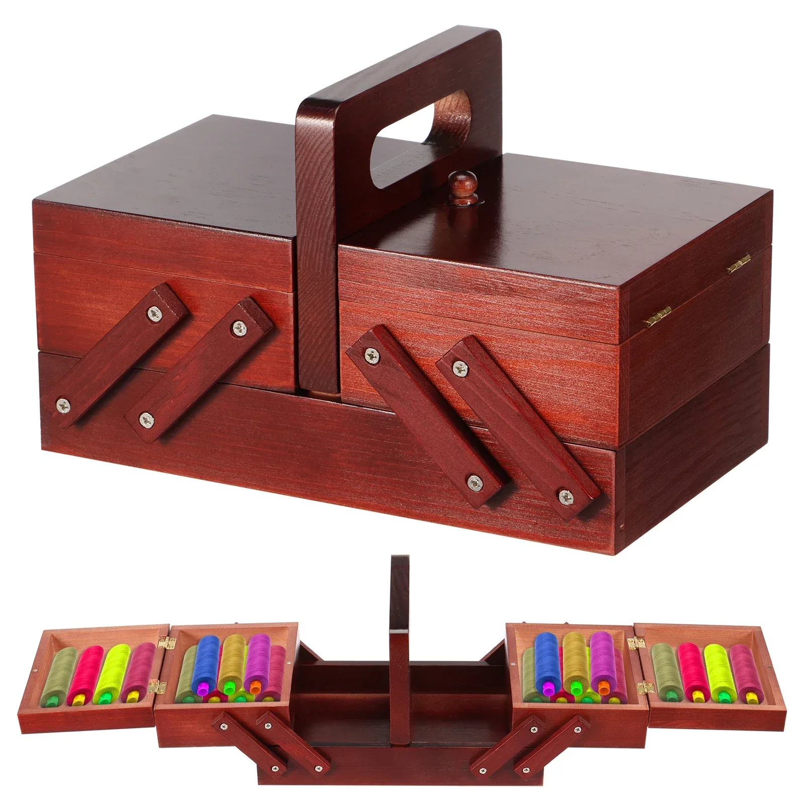 Boîte à fil à coudre extensibl - Bobbin Organizer Box avis et prix