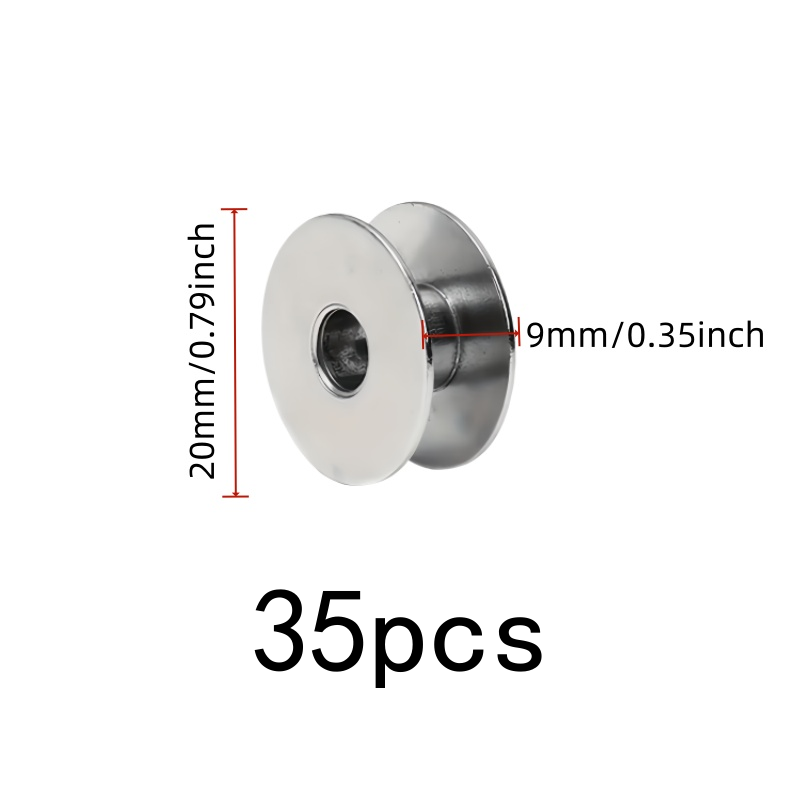 35 bobines à coudre en alumini - Sewing Thread Production avis et prix