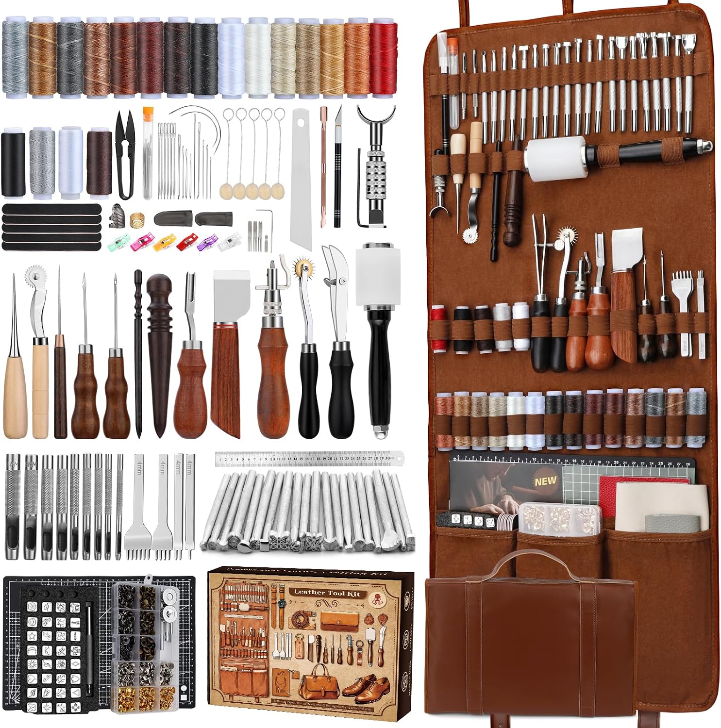 Kit de travail du cuir, outils - Sewing Custom avis et prix