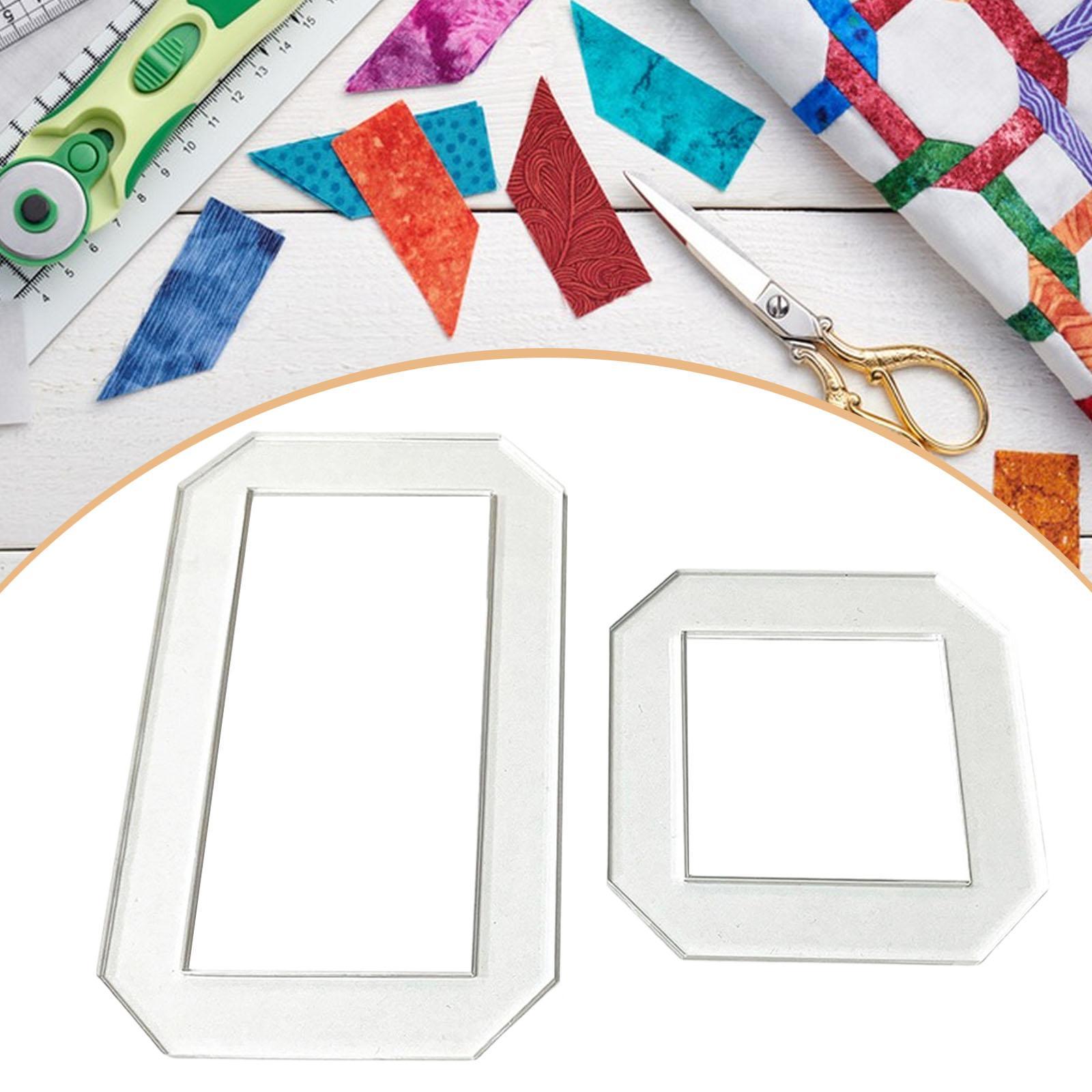 2 modèles de quilting, pochoir - Quilting Ruler Square avis et prix