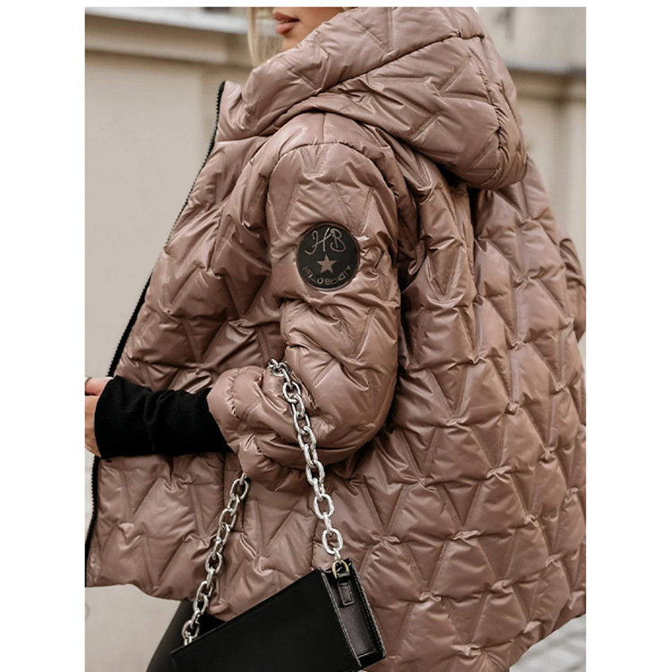 Hiver chaud col haut à manches - Sewing Jackets avis et prix