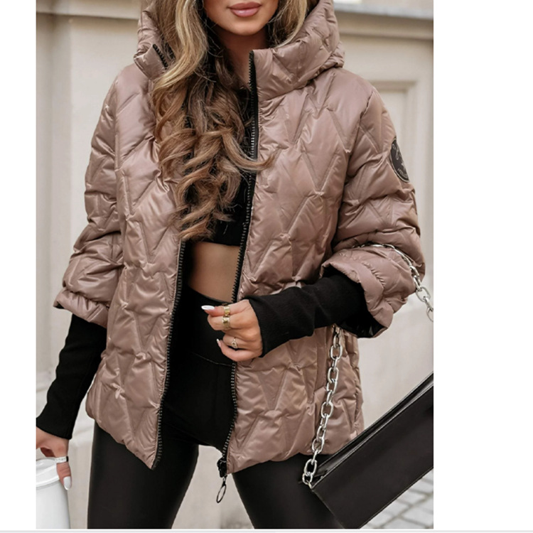 Hiver chaud col haut à manches - Sewing Jackets avis et prix