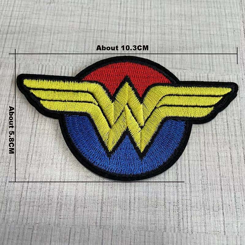 W Alphabet lettre brodé emblèm - Velcro Sew On avis et prix