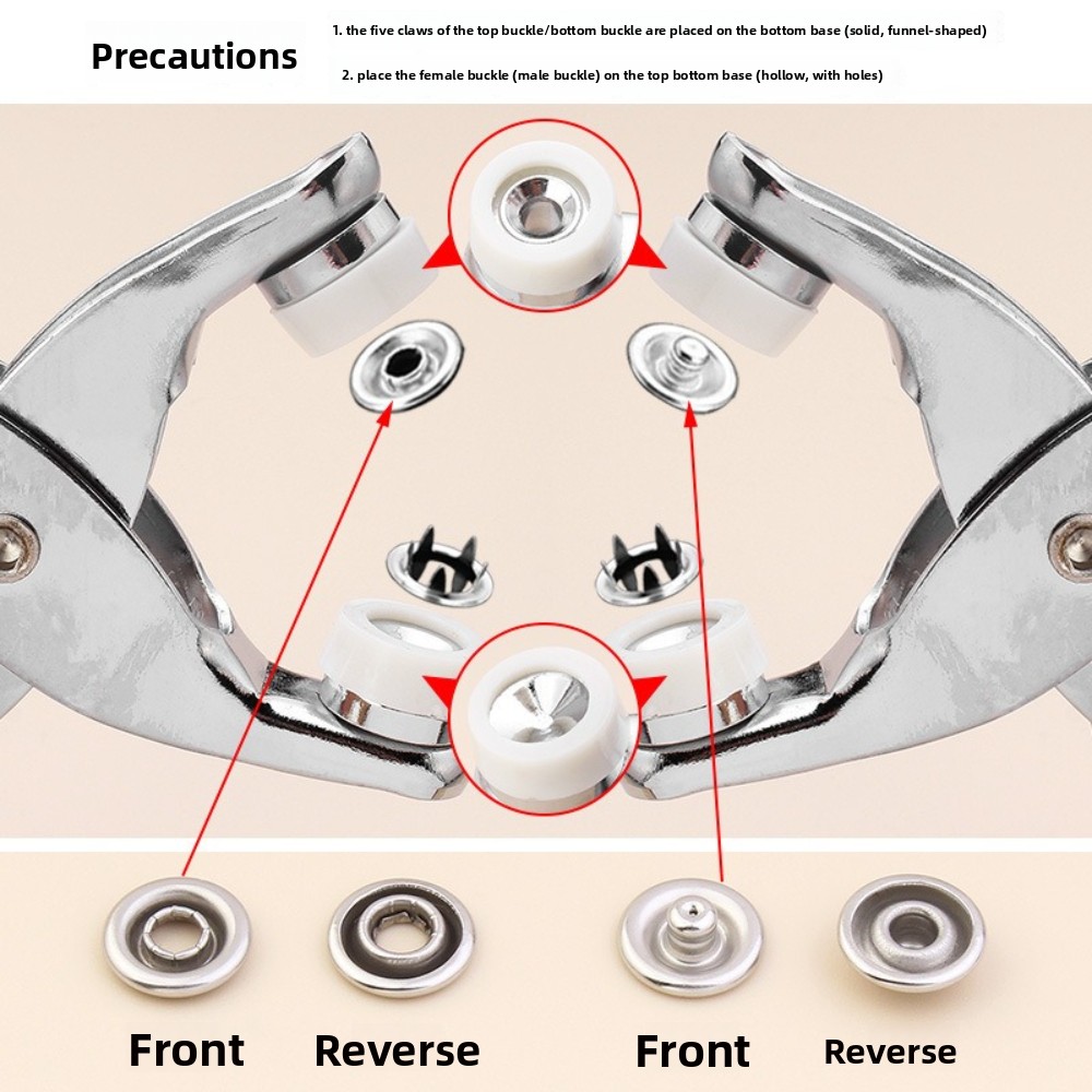 Kit de boutons-pression à grif - Snap Button Plier avis et prix